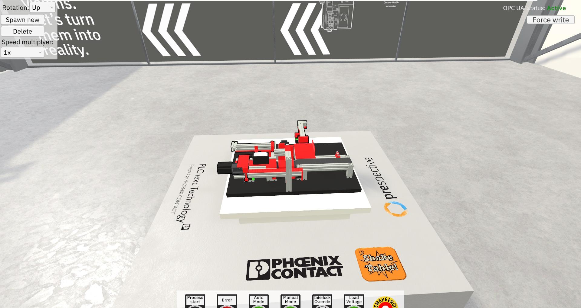 Virtual Parcel Turning Device