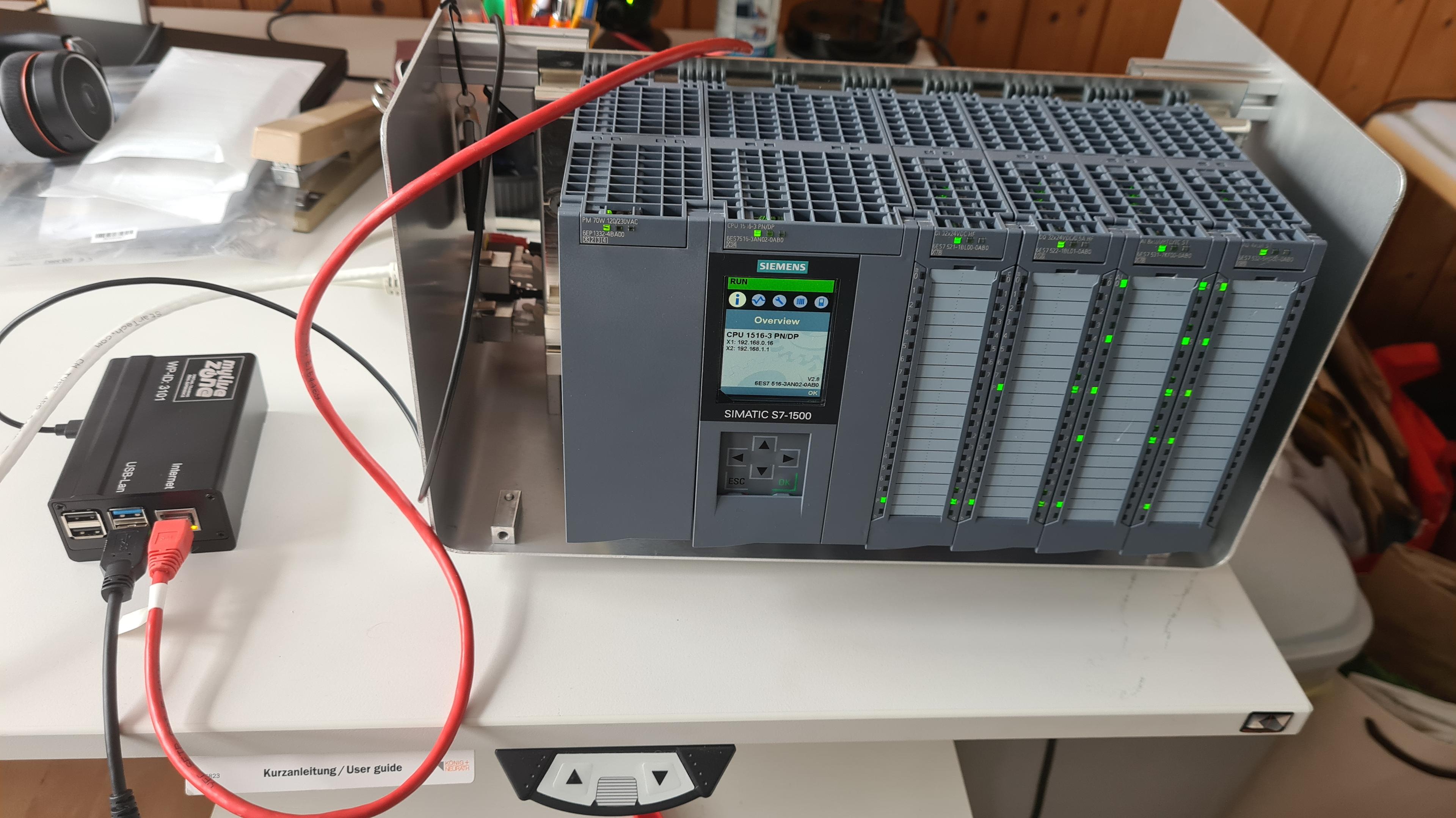 Die Inbetriebnahme der Musterlösung (Lokale HW)