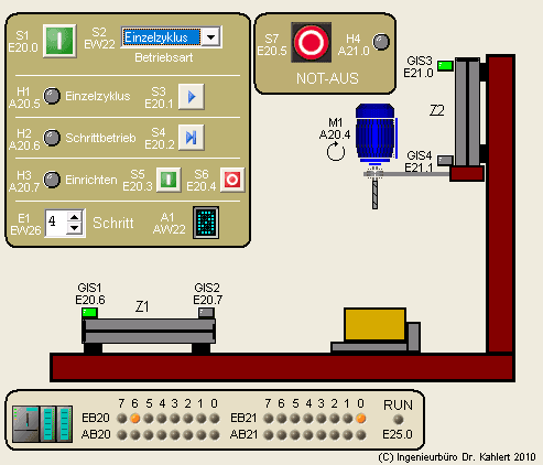3.2 Bohrvorrichtung mit mehreren Betriebsarten TIA V15.1